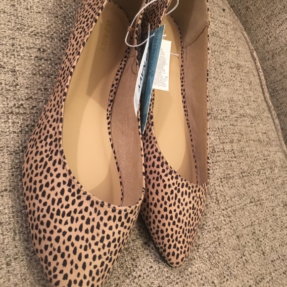 leopard flats old navy